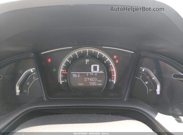 2HGFC2F5XJH531995 2018 HONDA CIVIC Серый Вид задних сидений