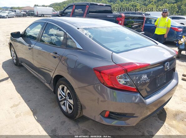 2HGFC2F5XJH531995 2018 HONDA CIVIC Серый Задняя левая четверть