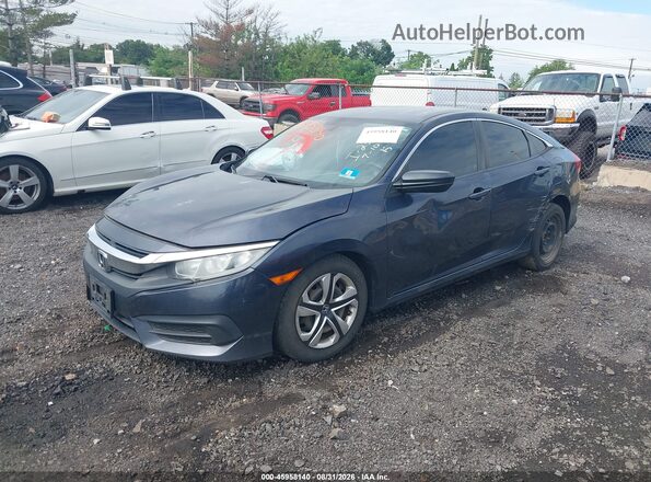 2HGFC2F5XJH539062 2018 HONDA CIVIC Blue Przód lewy
