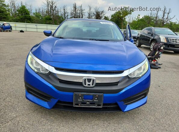 2HGFC2F5XJH575883 2018 HONDA CIVIC Blue Դիմացի տեսք