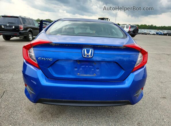 2HGFC2F5XJH575883 2018 HONDA CIVIC Blue Հետևի տեսք