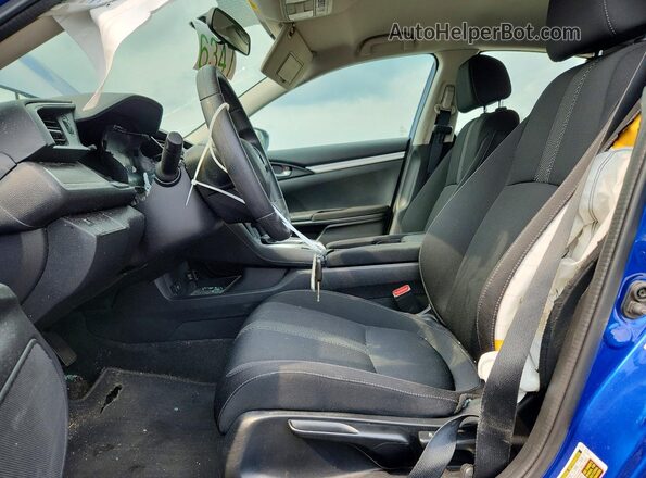 2HGFC2F5XJH575883 2018 HONDA CIVIC Blue Սալոնի դիմացի տեսք