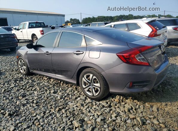 2HGFC2F5XJH597110 2018 HONDA CIVIC Gray Հետևի ձախ