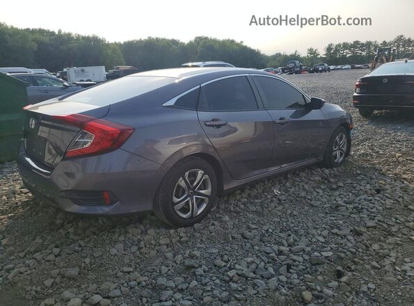 2HGFC2F5XJH597110 2018 HONDA CIVIC Gray Հետևի աջ
