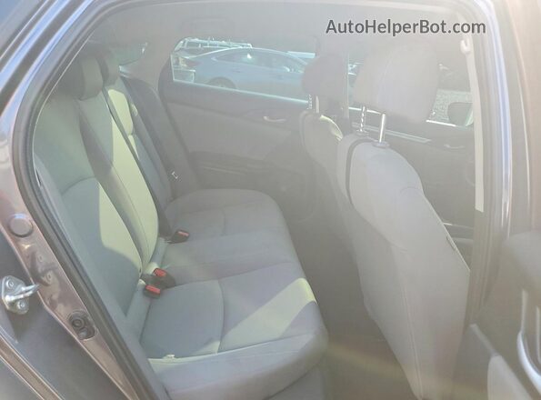 2HGFC2F5XJH597110 2018 HONDA CIVIC Gray Հետևի նստատեղերի տեսք