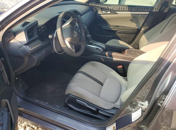 2HGFC2F5XJH597110 2018 HONDA CIVIC Gray Սալոնի դիմացի տեսք