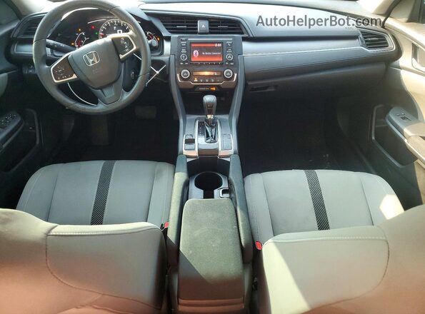 2HGFC2F5XJH597110 2018 HONDA CIVIC Gray Առջևի վահանակի տեսք