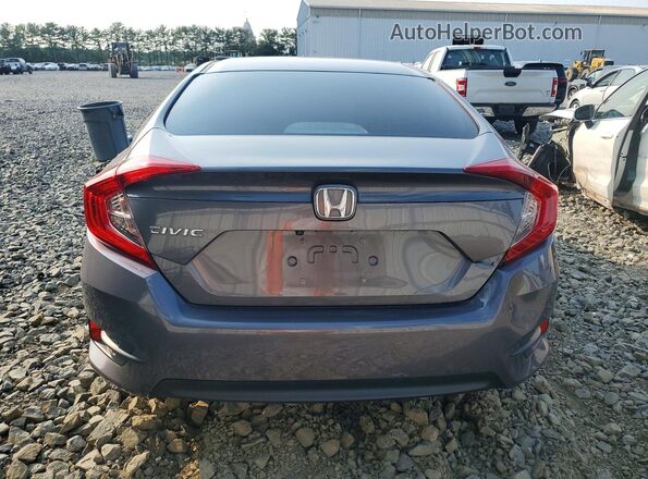 2HGFC2F5XJH597110 2018 HONDA CIVIC Gray Հետևի տեսք