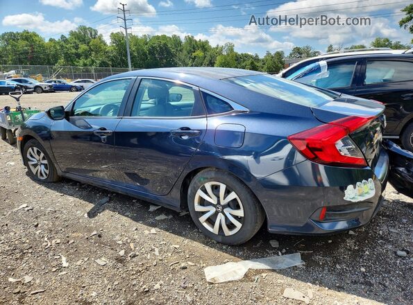 2HGFC2F5XJH606419 2018 HONDA CIVIC Charcoal Rear left
