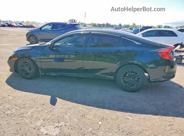 2HGFC2F5XKH007716 2019 HONDA CIVIC Black Հետևի ձախ
