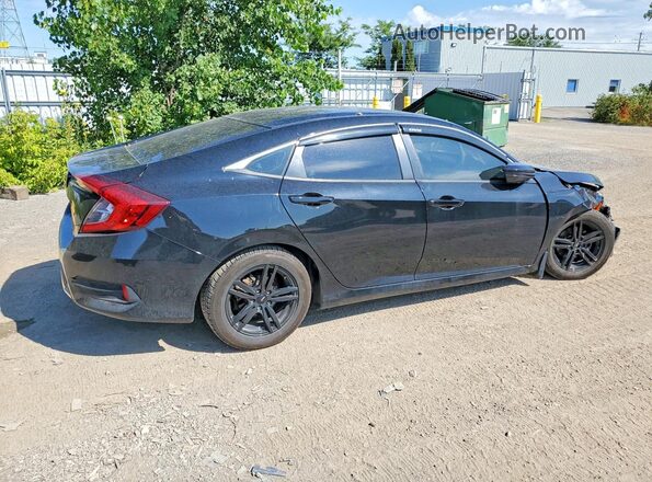 2HGFC2F5XKH007716 2019 HONDA CIVIC Black Հետևի աջ