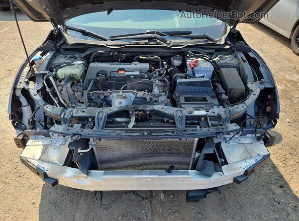 2HGFC2F5XKH015640 2019 HONDA CIVIC Gray Սալոնի հետևի տեսք