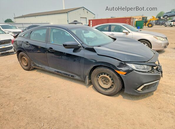 2HGFC2F5XLH024047 2020 HONDA CIVIC Black Delantero derecho