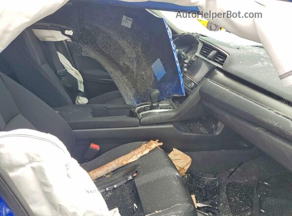 2HGFC2F5XMH002213 2021 HONDA CIVIC Синий Вид салона спереди