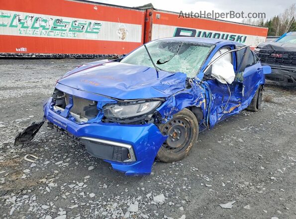 2HGFC2F5XMH002213 2021 HONDA CIVIC Синий Вид подкапотного пространства