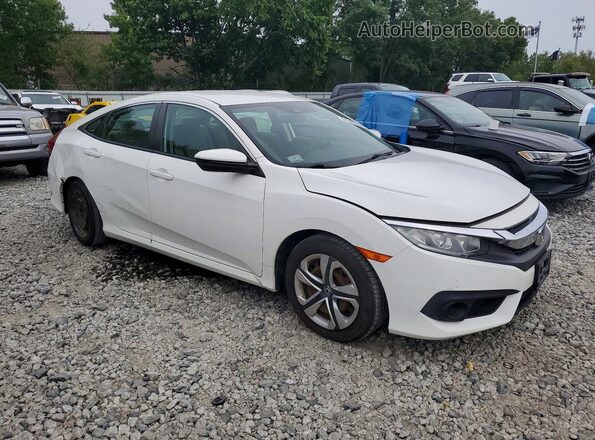 2HGFC2F60HH527084 2017 HONDA CIVIC White Delantero derecho