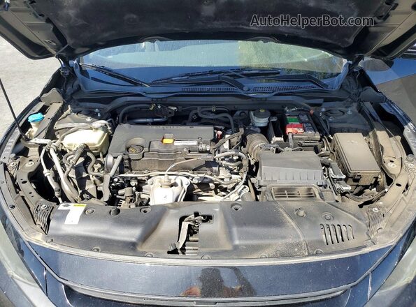 2HGFC2F60KH536567 2019 HONDA CIVIC Black Rear interior view