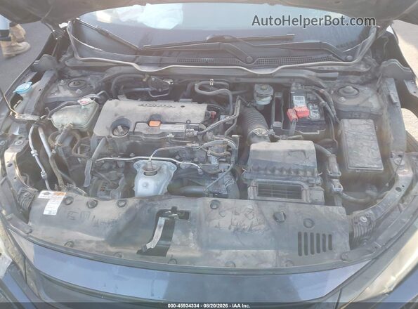2HGFC2F60KH550100 2019 HONDA CIVIC Gray Rear view