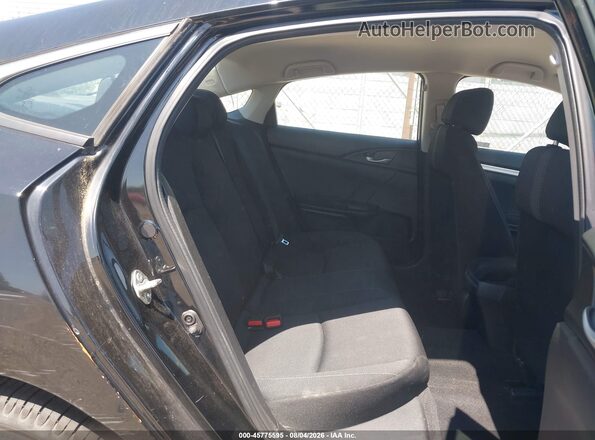 2HGFC2F60KH574414 2019 HONDA CIVIC Black Vista de la etiqueta del VIN