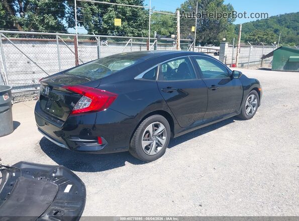2HGFC2F60KH574414 2019 HONDA CIVIC Black Trasero derecho