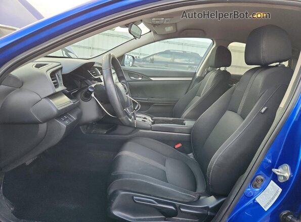 2HGFC2F60KH574672 2019 HONDA CIVIC Blue Սալոնի դիմացի տեսք