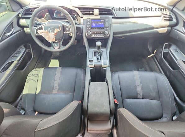 2HGFC2F60LH522573 2020 HONDA CIVIC Blue წინა პანელის ხედი