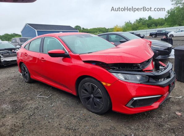 2HGFC2F60LH526381 2020 HONDA CIVIC Red Delantero derecho