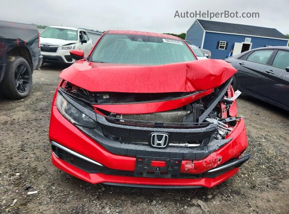 2HGFC2F60LH526381 2020 HONDA CIVIC Red Vista frontal