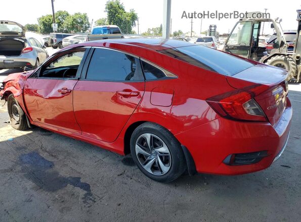 2HGFC2F60LH541026 2020 HONDA CIVIC Red Tył lewy