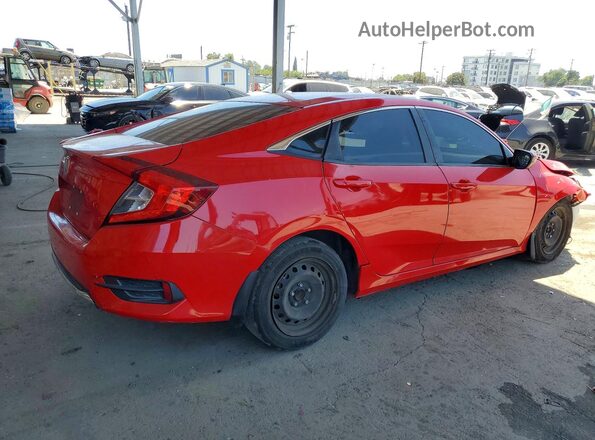 2HGFC2F60LH541026 2020 HONDA CIVIC Red Tył prawy