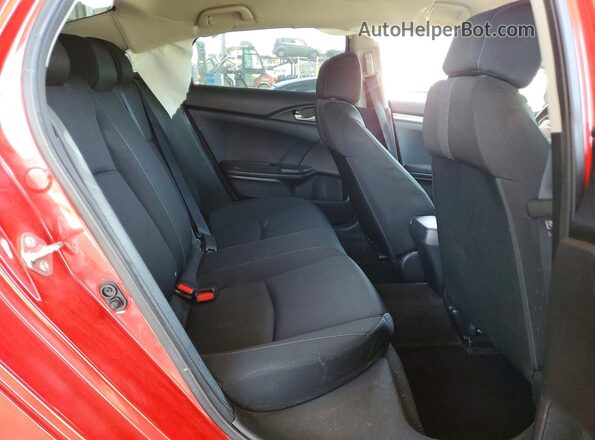 2HGFC2F60LH541026 2020 HONDA CIVIC Red Widok tylnych siedzeń