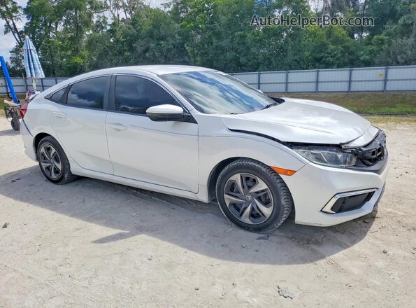 2HGFC2F60LH574124 2020 HONDA CIVIC Белый Передняя правая четверть