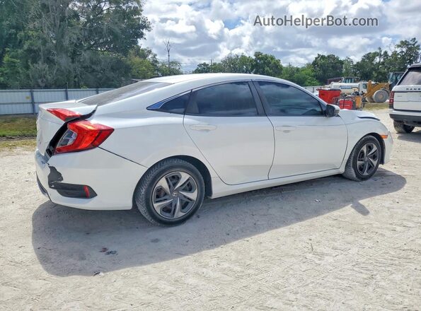 2HGFC2F60LH574124 2020 HONDA CIVIC Белый Задняя правая четверть