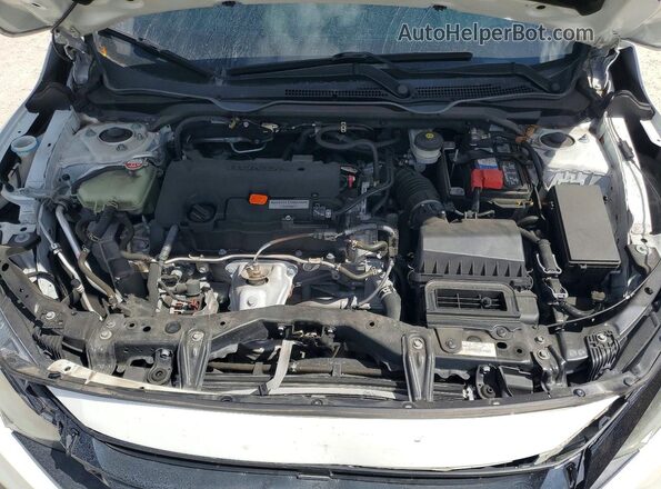 2HGFC2F60LH574124 2020 HONDA CIVIC Белый Вид задней части салона