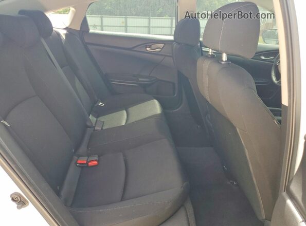 2HGFC2F60LH574124 2020 HONDA CIVIC Белый Вид задних сидений