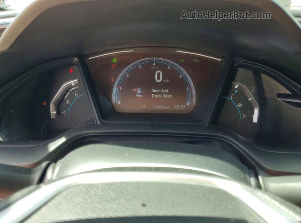 2HGFC2F60LH574124 2020 HONDA CIVIC Белый Вид щитка приборов
