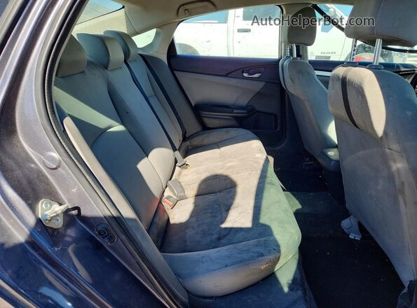 2HGFC2F60LH575323 2020 HONDA CIVIC Gray Rear seats view