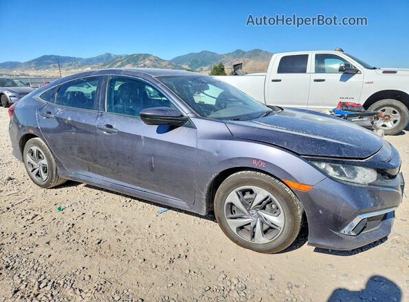 2HGFC2F60LH575323 2020 HONDA CIVIC Gray Front right