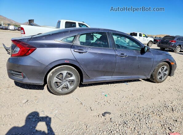2HGFC2F60LH575323 2020 HONDA CIVIC Gray Rear right