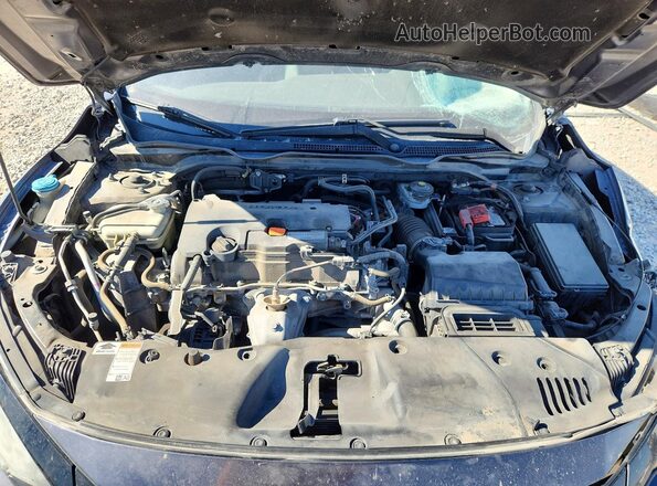 2HGFC2F60LH575323 2020 HONDA CIVIC Gray Rear interior view