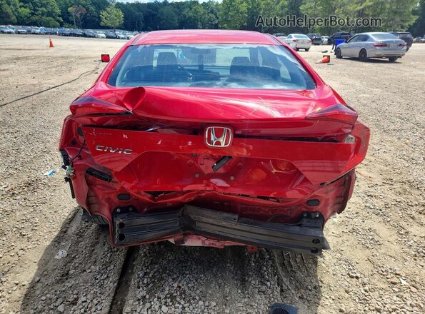 2HGFC2F60LH576293 2020 HONDA CIVIC Красный Вид сзади