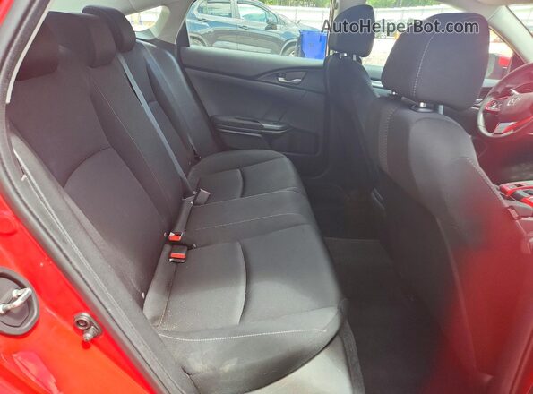 2HGFC2F60LH576293 2020 HONDA CIVIC Красный Вид задних сидений