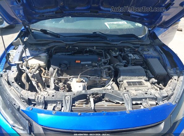2HGFC2F60MH504771 2021 HONDA CIVIC Blue უკანა ხედი