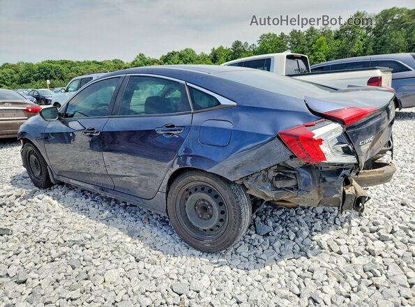 2HGFC2F60MH520713 2021 HONDA CIVIC Синий Задняя левая четверть