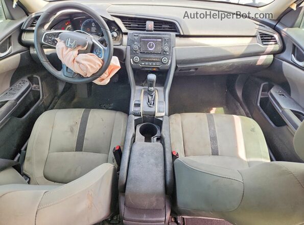 2HGFC2F60MH520713 2021 HONDA CIVIC Синий Вид панели приборов