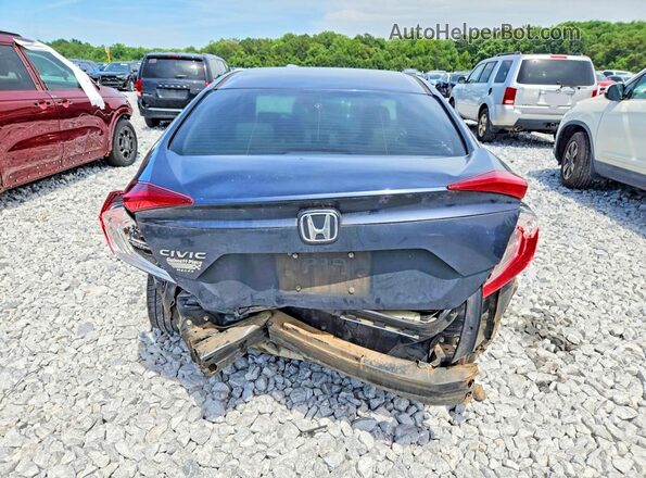 2HGFC2F60MH520713 2021 HONDA CIVIC Синий Вид сзади