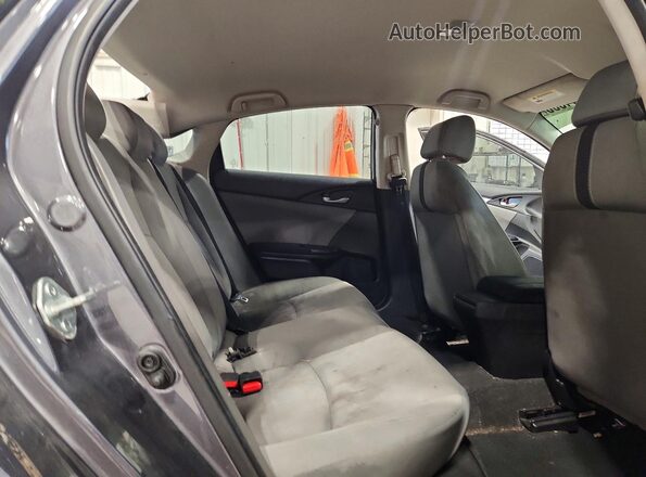 2HGFC2F60MH555820 2021 HONDA CIVIC Gray Вид задніх сидінь