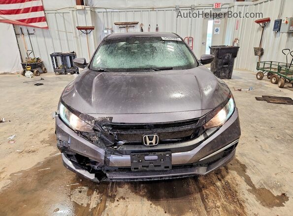 2HGFC2F60MH555820 2021 HONDA CIVIC Gray Вид спереду