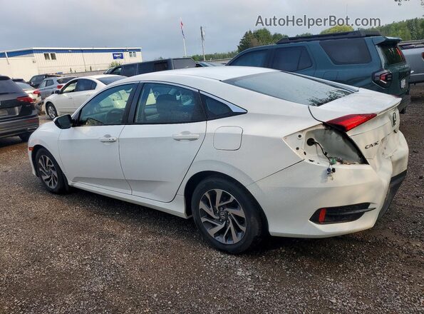 2HGFC2F61JH029515 2018 HONDA CIVIC White Հետևի ձախ