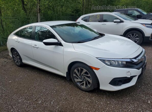 2HGFC2F61JH029515 2018 HONDA CIVIC White Առջևի աջ
